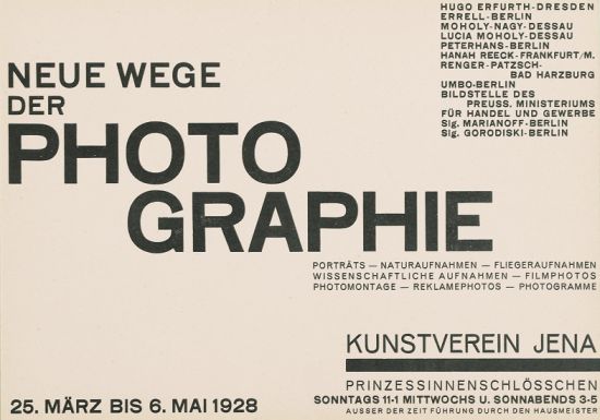 Neue Wege der Photographie