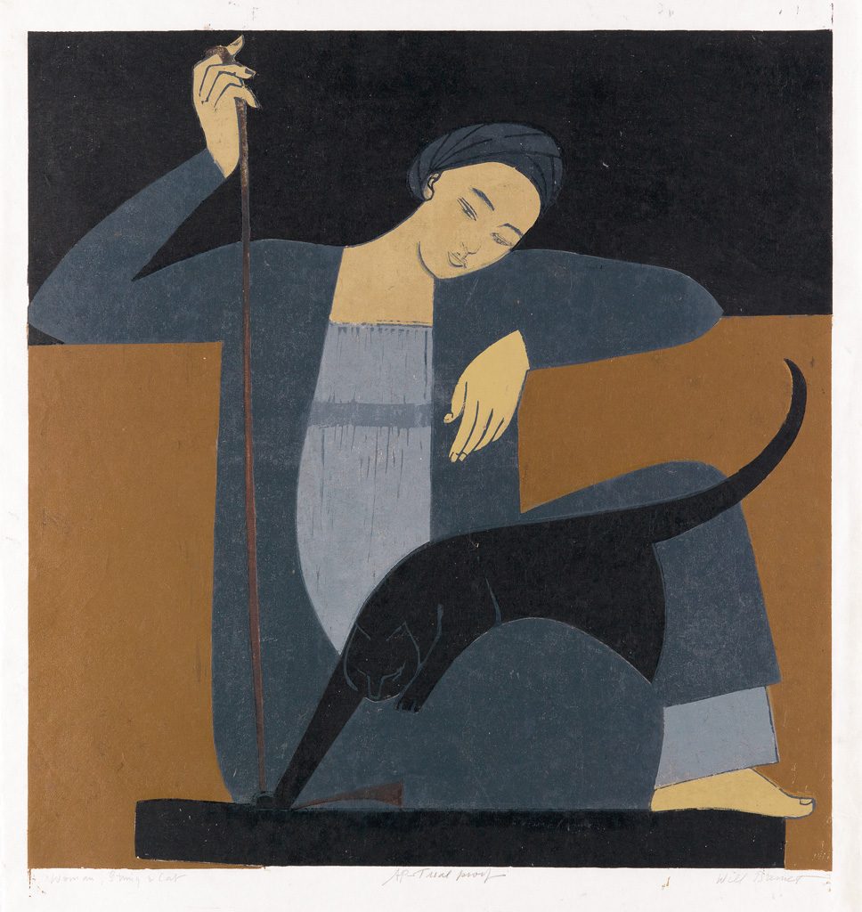 Works from Will Barnet's Estate at Auction - Swann Galleries News