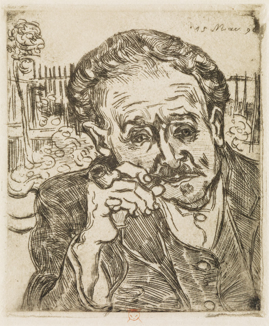 portrait of Vincent van Gogh's doctor