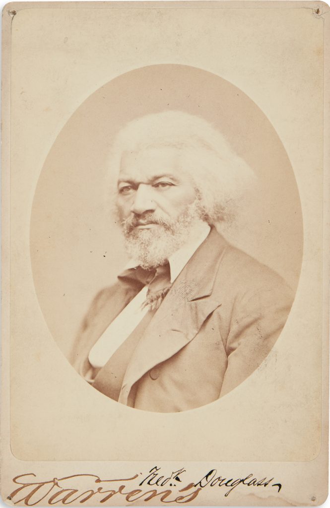 Photograph of Frederick Douglass