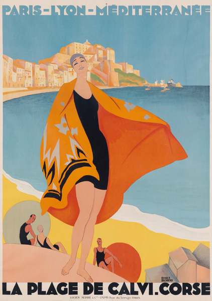 roger broders art deco travel poster