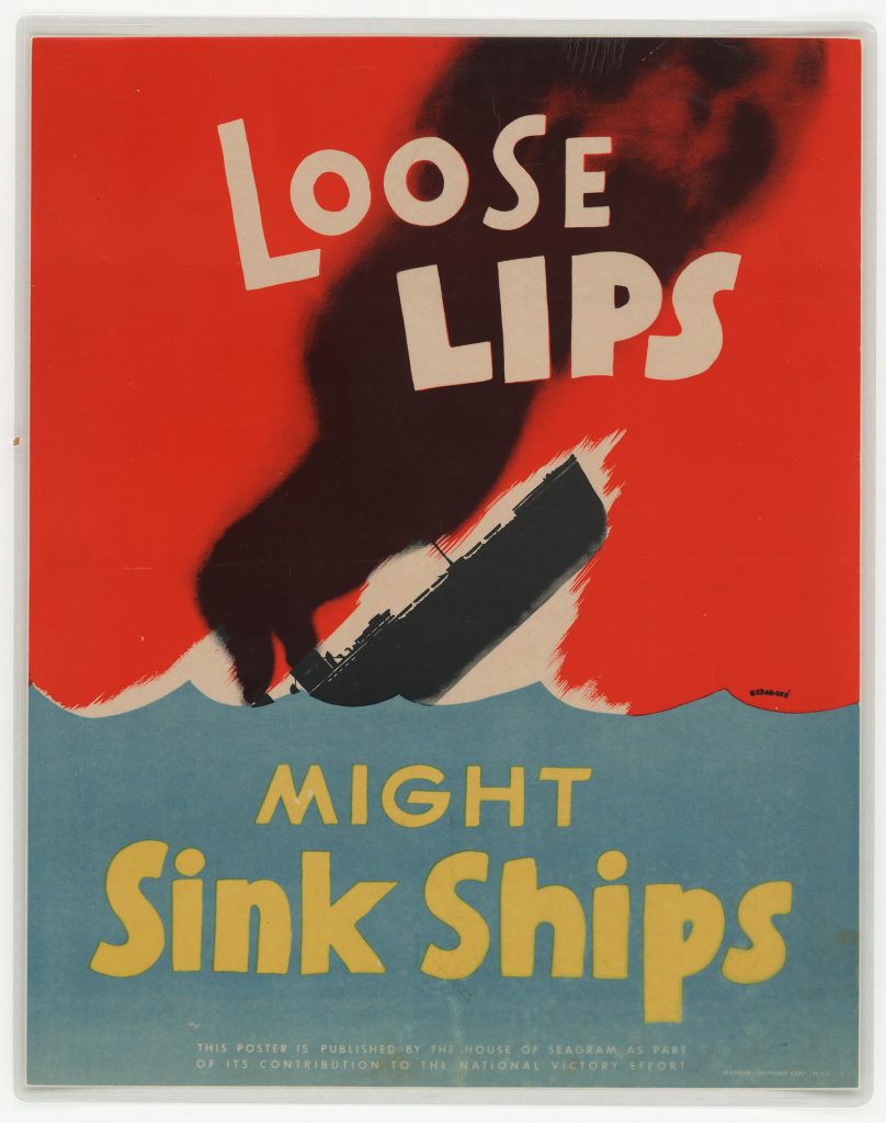 Loose Lips Sink Ships - Seagrams