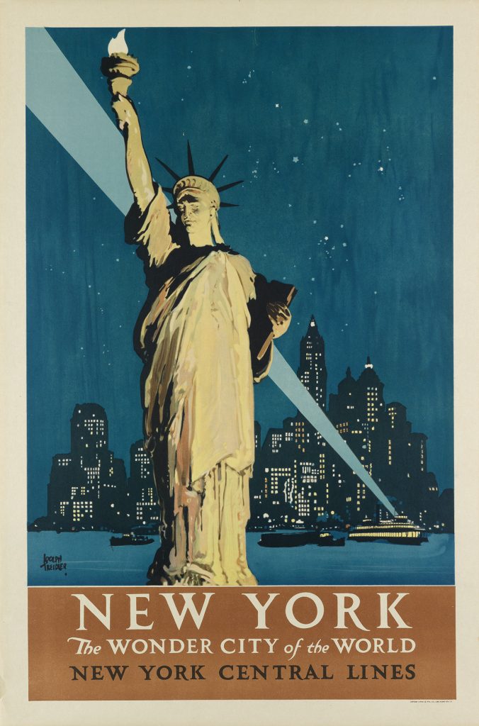 Lot 198, Adolph Treidler poster for New York City