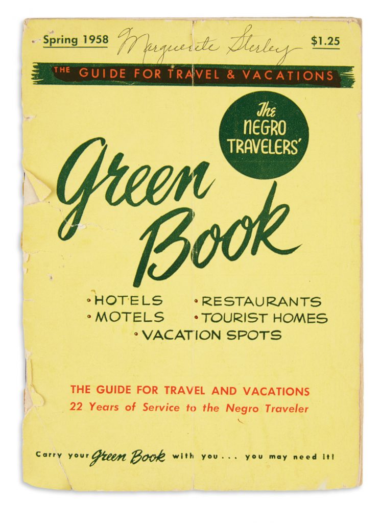 Cover of "The Negro Travelers' Green Book"
