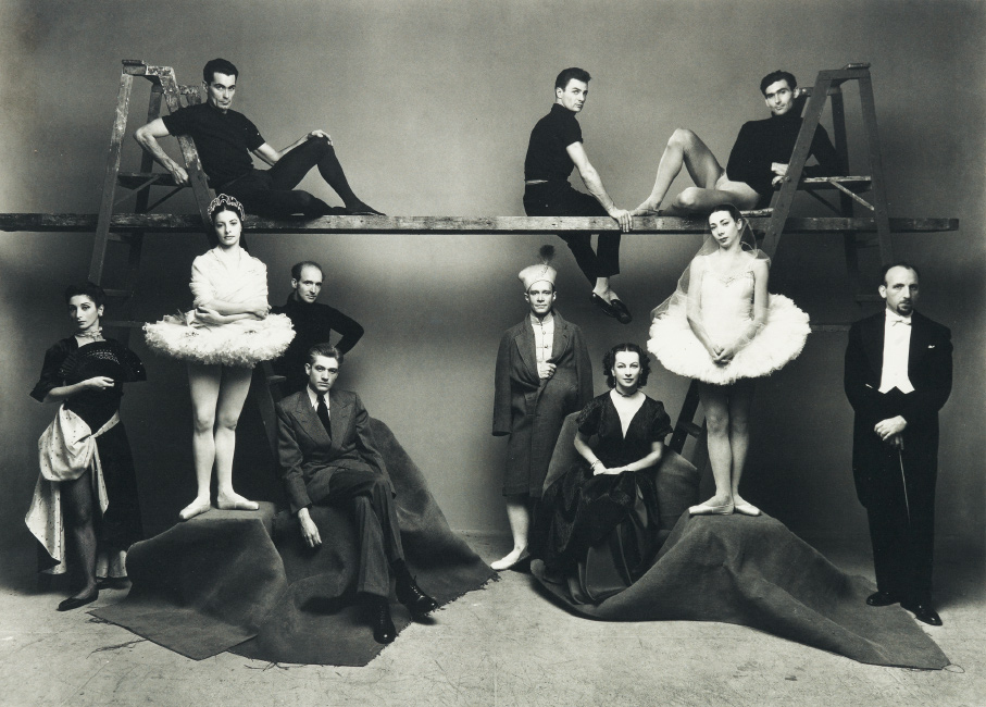 Irving Penn, American Ballet Theatre, platinum-palladium print