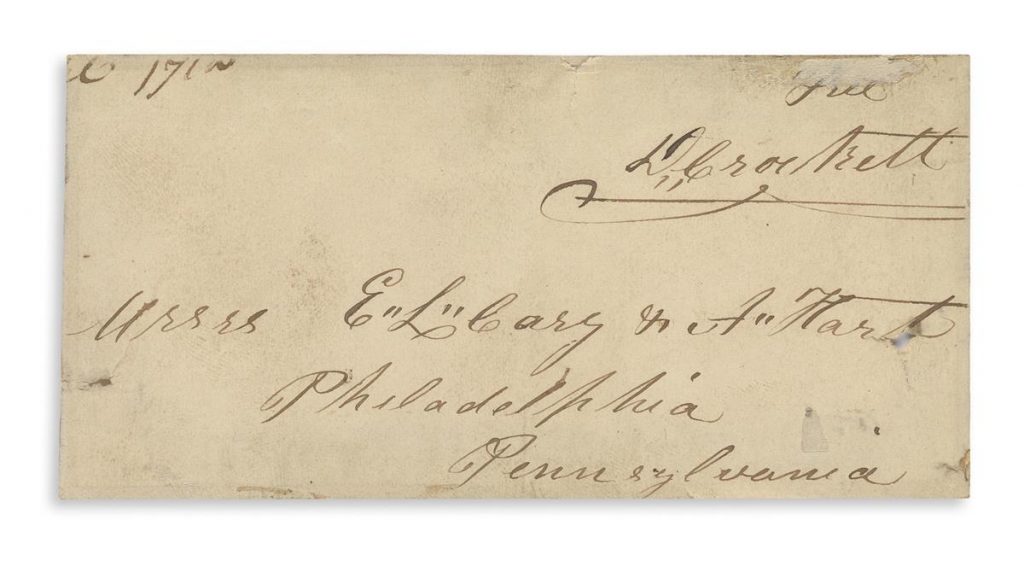 Davy Crockett's signature