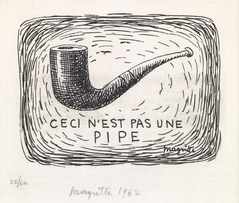 René Magritte, Ceci n'est pas une Pipe, etching, 1962. $8,000 to $12,000.
