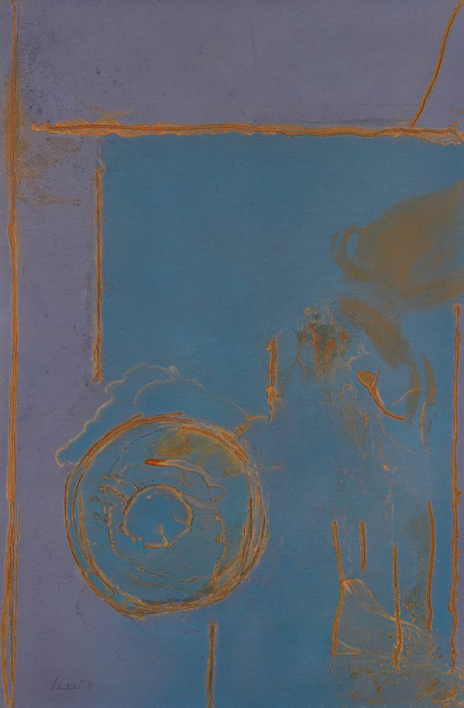 Helen Frankenthaler, Guadalupe, color Mixografía, 1989.