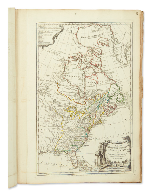 Thomas Jefferys, The American Atlas, London, 1776-77. 