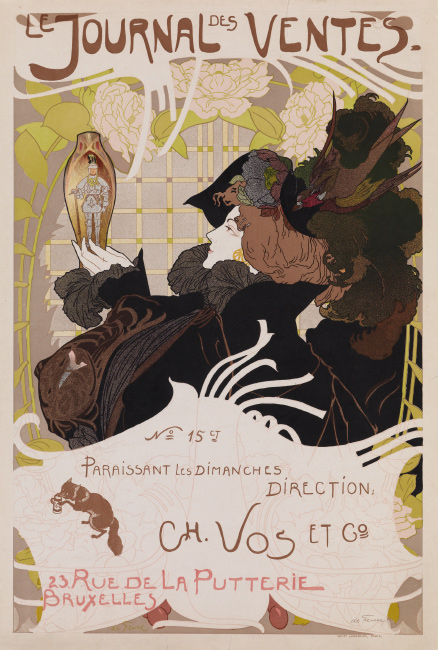 Lot 51: Georges de Feure, Le Journal des Ventes, 1898. 