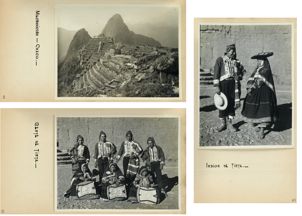 Martin Chambi, presentation album entitled Peru, with 104 photographs, 22 by Chambi, silver prints, 1947.