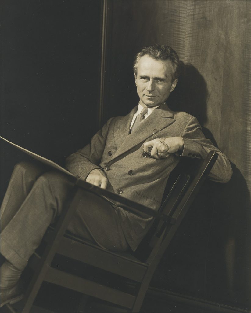 Edward Steichen, Self-Portrait, silver print, circa 1929. 