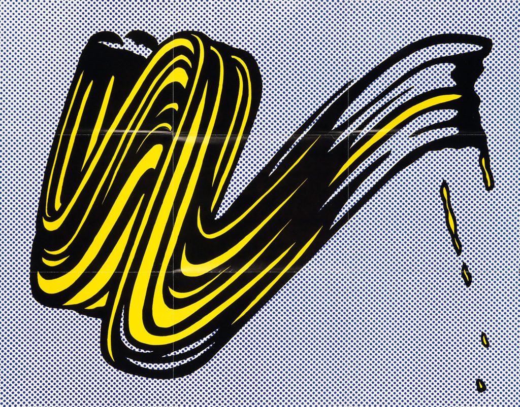 Roy Lichtenstein, Leo Castelli gallery mailer, from a group lot of six various mailers, 1960s