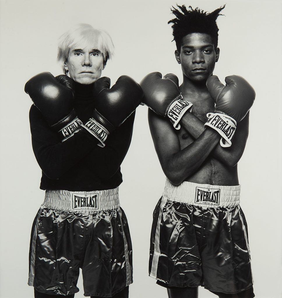 The Making of a Portrait: Michael Halsband's Photograph of Andy Warhol and  Jean-Michel Basquiat - Swann Galleries News