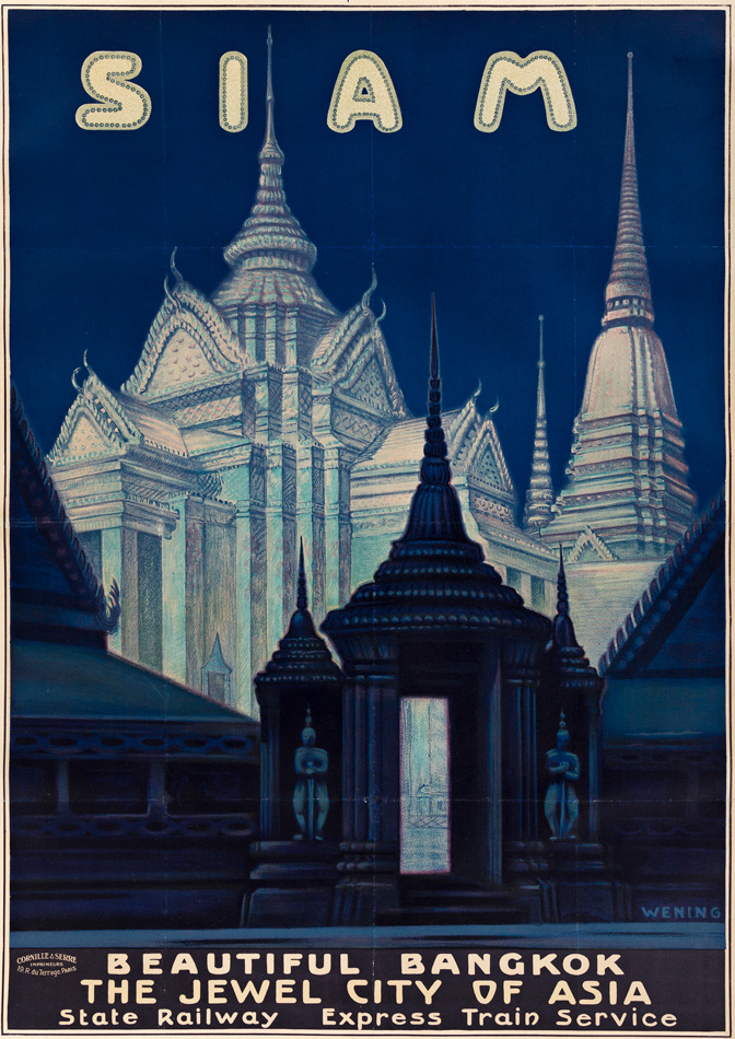 vintage travel posters auction