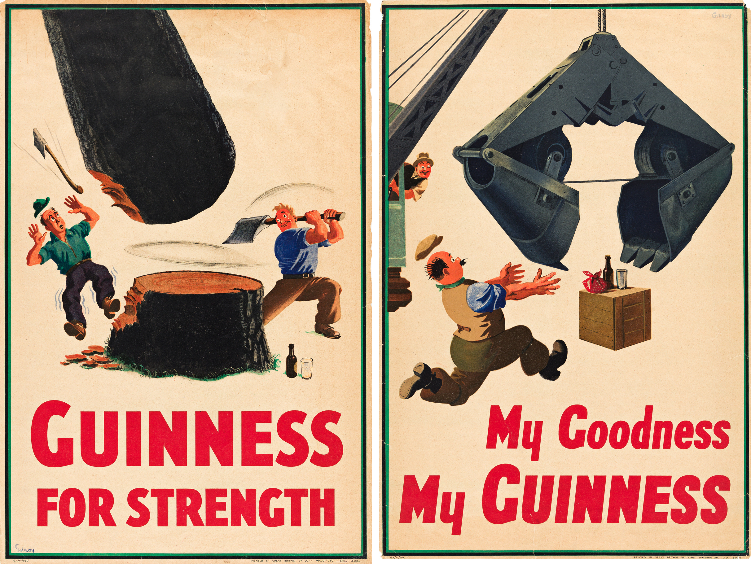A Brief History of Guinness Posters & Alice - Swann Galleries News