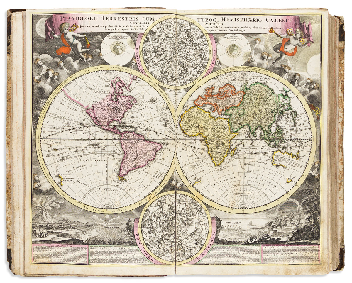 Maps & Atlases, Natural History & Color Plate Books — Swann Galleries