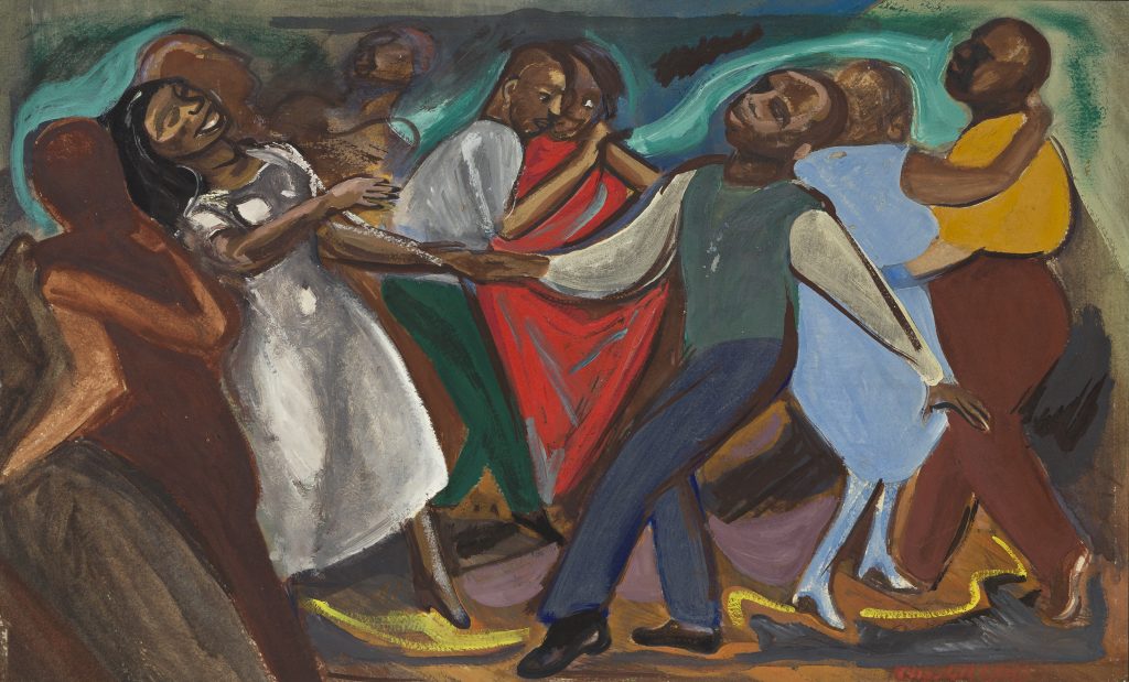 Elizabeth Olds, Harlem Street Dance, M45129-1.