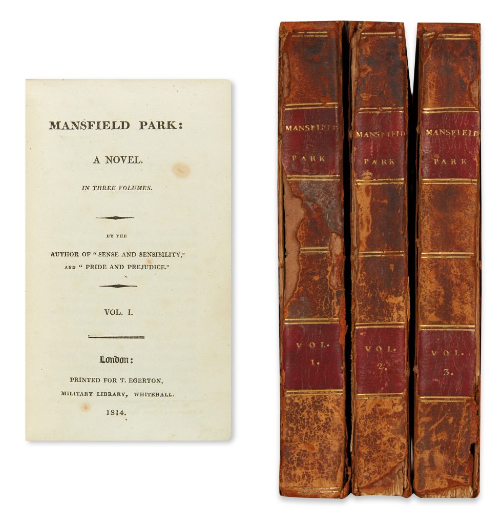 A Novel, By a Lady: Jane Austen First Editions - Swann Galleries News