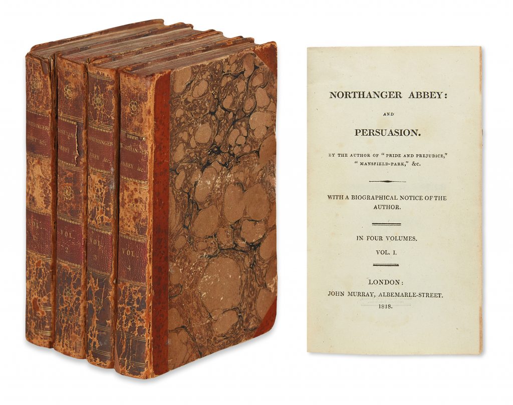 A Novel, By a Lady: Jane Austen First Editions - Swann Galleries News