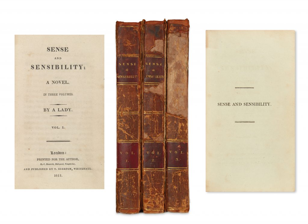 A Novel, By a Lady: Jane Austen First Editions - Swann Galleries News