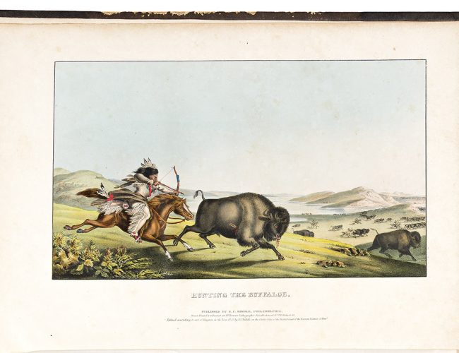 Thomas McKenney & James Hall, History of the Indian Tribes of North America, Philadelphia, 1842-44. Estimate $15,000 to $25,000.